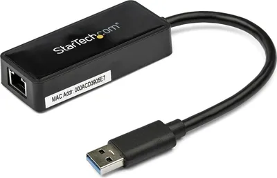 Image de StarTech.com GIGABIT USB 3.0 NIC - NOIR