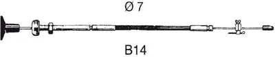 Produktbild von Schaltzug B14 12ft 3.66m