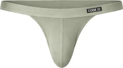 Produktbild von CODE 22 - Herren Thongs Unterwäsche - Core Thong Khaki - 1x Größe S