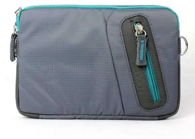 Immagine prodotto di Borsa per tablet da 7", Alla moda, grigio, poliestere, Logo