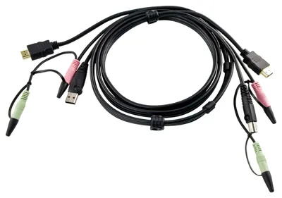 Immagine prodotto di ATEN Cavo KVM USB HDMI con Audio 1,8 m