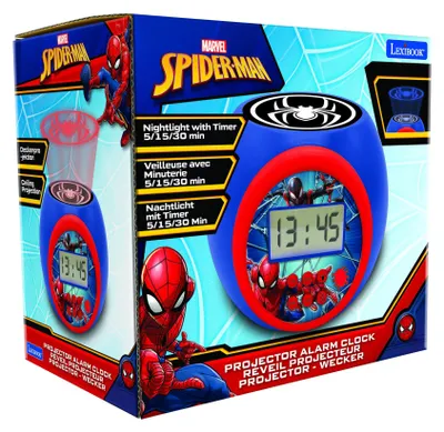 Immagine prodotto di Sveglia con proiettore di Spider Man con timer