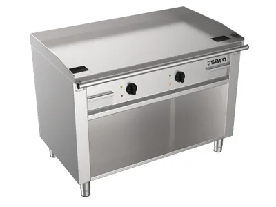 Produktbild von SARO Elektro-Teppanyakigrill offener Unterb. TEB2/120E