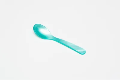 Produktbild von G.F. Heim Söhne Eierlöffel aus Acrylglas türkis 12,5cm