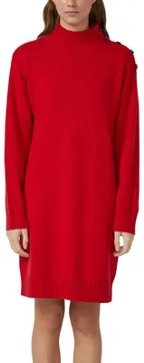 Produktbild von s.Oliver Strickkleid Langarm mit Troyer-Kargen