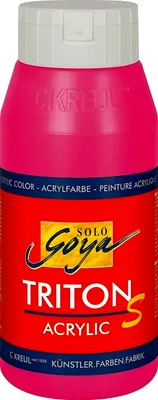 Produktbild von SOLO GOYA Triton S Acrylic Violettrot 750 ml