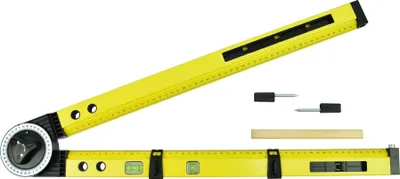 Produktbild von GEKO | Winkelmesser, 3-in-1, Aluminium, Wasserwaage, Verstellbarer Winkelmesser, Magnetischer Winkelmesser, Gradmesser