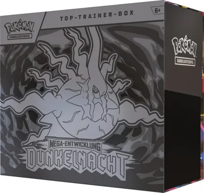 Produktbild von Pokémon ME05 Dunkelnacht Top-Trainer-Box.