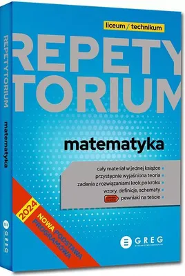 Immagine prodotto di Repetytorium. Matematyka. Liceum/technikum. 2024-2026
