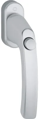 Immagine prodotto di Maniglia per finestra HOPPE LIÈGE - pulsante, quadrato 7 x 40 mm, alluminio anodizzato argento