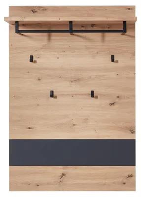 Produktbild von home24 Garderobenpaneel - Eiche Artisan Nachbildung - Breite 80 cm