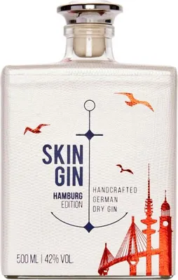 Produktbild von Skin Gin Hamburg white Edition 0,5L 42%