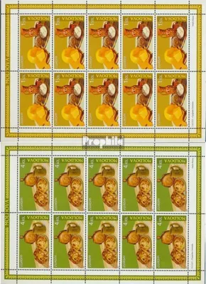 Produktbild von Briefmarken Moldawien 2005 Mi 511Klb-512Klb Kleinbogen (kompl.Ausg.) postfrisch Gastronomie