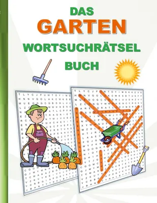 Produktbild von Das Garten Wortsuchrätsel Buch
