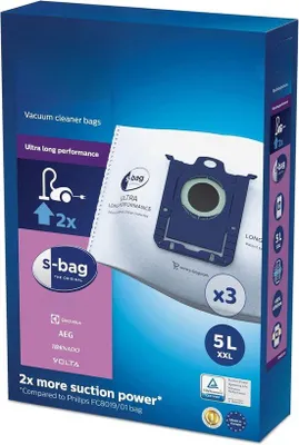 Produktbild von Famanu Staubsaugerbeutel S-Bag - 3 Stück