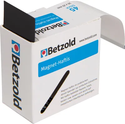 Produktbild von Betzold Magnet-Haftis im praktischen Abroller