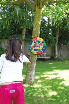 Produktbild von EDUPLAY 170268 Sicherheitszielscheiben Ø 45 cm 3 verschiedene Zielscheiben, 9 Bälle, bunt, 12-teilig (1 Set)