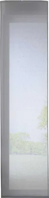 Produktbild von Schiebegardine »Nizza« Baumwoll-Voile Halbvoile HxB 245x60 cm Grau Transparent Flächenvorhang mit Paneelwagen und Beschwerungsstange 2019032