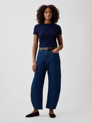 Produktbild von GAP High Rise Barrel Jeans 26LONG