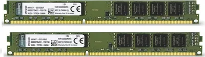 Image de Kingston 16Gb 2x 8GB 1333 MHz DIMM Mémoire bureau PC-10600 240pin DDR3