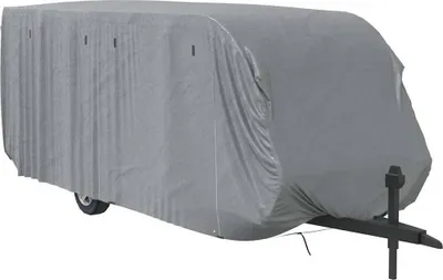 Image de Housse de caravane gris 732x250x220 cm tissu non tissé