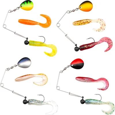 Produktbild von Berkley URBN Micro Spinnerbait 2 g Red/Black