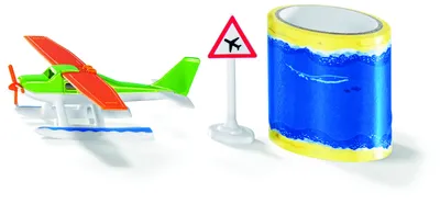 Produktbild von Siku Wasserflugzeug mit Tape, Flugzeug, 3 Jahr(e), Metall, Kunststoff, Mehrfarbig