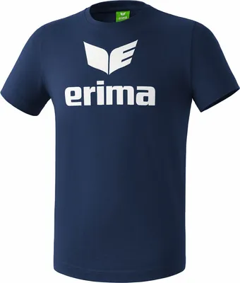 Produktbild von Erima Promo T-Shirt Herren - New Navy / Weiß  | Größe: M