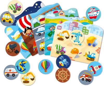 Produktbild von Montessori® LOTTO. Wovon träumen die Jungs? Jungen, Mädchen