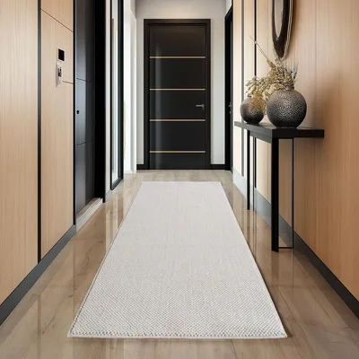 Productafbeelding van Helix Pop vloerkleed laagpolig loper 80x150cm crème