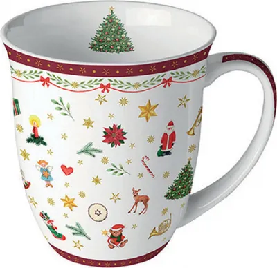 Immagine prodotto di Tazza di Natale nostalgia rosso