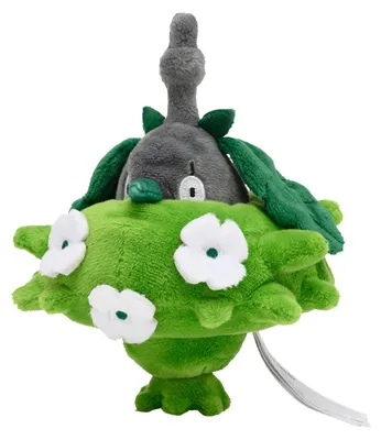 Produktbild von Pokemon Burmadame (Pflanzenumhang) Kuscheltier - 15 cm Plüschtier Wormadam
