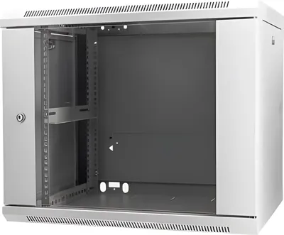 Obrázek produktu pro Intellinet 711821, Nástěnný regál, 9U, 60 kg, 22,5 kg, Šedá
