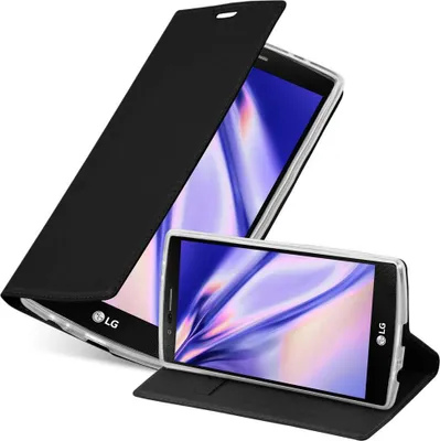 Obrázek produktu pro Cadorabo Pouzdro na mobilní telefon pro LG G4 / G4 PLUS Ochranné pouzdro v černém krytu Etui Book Case Booklet