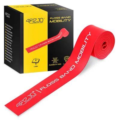 Produktbild von 4FIZJO FLOSS BAND, 1 mm stärke, Rehabilitationsband für Flossing-Therapie