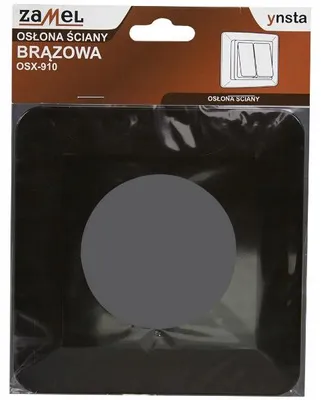 Produktbild von Einzelne braune Wandabdeckung OSX-910-BRA Zamel YNS10000046