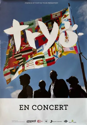 Image de TRYO - En concert 2017 - AFFICHE / POSTER - 70x100cm
