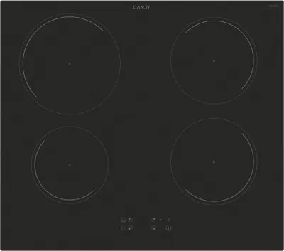 Image de Table de cuisson induction 60cm 4 feux 7200w noir - Candy - CI642C/E1 -