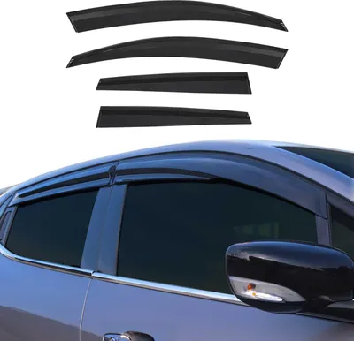 Produktbild von Windabweiser Regenabweiser für Renault Clio 5 2019-2025 Schwarz 4x