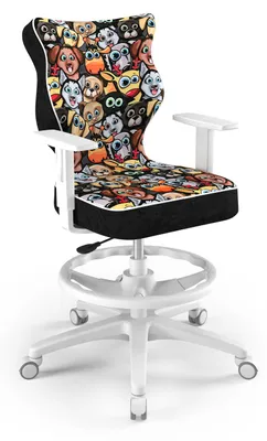 Produktbild von Jugend-Wachstumsstuhl Ergonomischer Schreibtischstuhl Für Körpergrösse 159-188 Cm, Duo Storia 28, Mit Fussstütze
