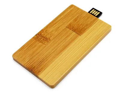 Obrázok produktu pre USB drevená karta 2.0 32GB, bambus carbon