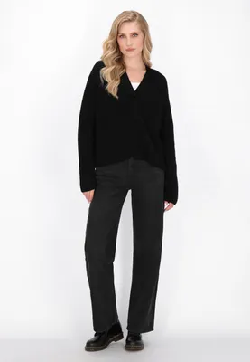 Image de Pull pour femme SAPORTA - noir, taille XS/S