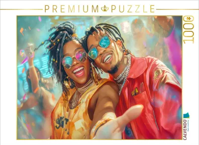 Produktbild von CALVENDO Puzzle Party und Musik | 1000 Teile Lege-Größe 64x48cm Foto-Puzzle für glückliche Stunden