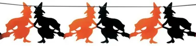 Halloween-Fantasieslinger, 23 x 300 cm, mehrfarbig
