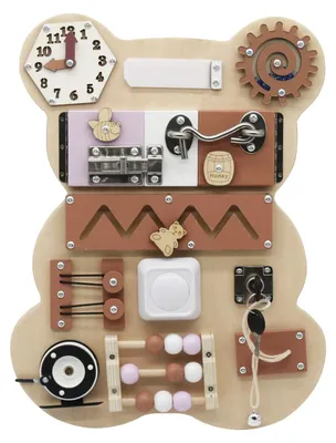 Produktbild von Activity Board Bär Montessori Baby Mix