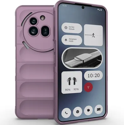 Image de Etui pour Nothing Phone 3A Pro Soft TPU Silicone Shockproof Protective Case Purple