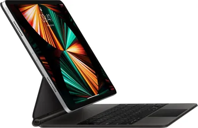 Produktbild von Apple Magic Keyboard für das Apple iPad Air 13 Zoll (2026) M4 / (2025) M3 / (2024) M2 – QWERTZ / DE – Schwarz