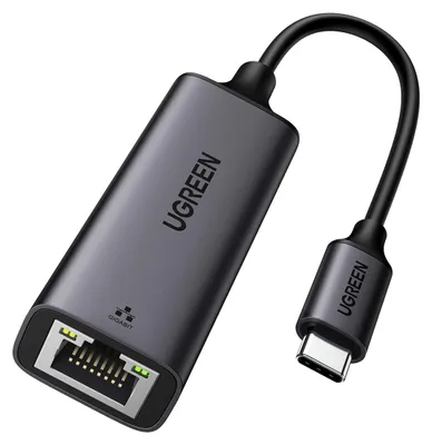 Image de Adaptateur Ethernet USB-C UGREEN, 1000 Mbps, adaptateur LAN USB-C, adaptateur réseau