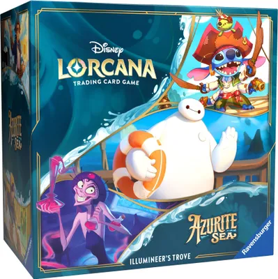 Produktbild von Disney Lorcana Disney Lorcana - Azurite Sea - TROVE Pack - Set 6 - EN