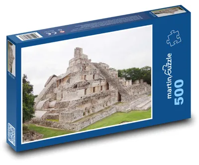 Zdjęcie produktu dla martinpuzzle - Puzzle 500 elementów - Świątynia - Meksyk